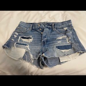 AE distressed Hi-rise festival Jean short